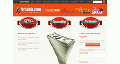 Desktop Screenshot of mradult.com